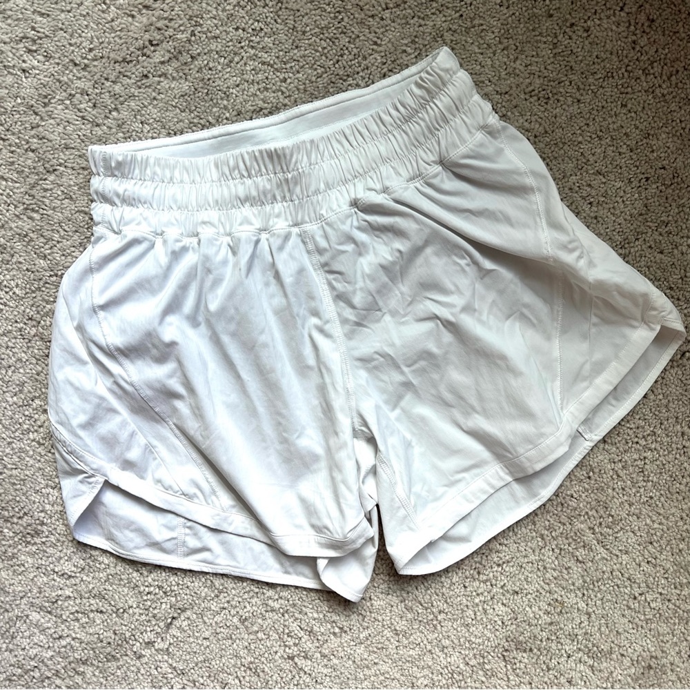 Lululemon Track That Mid-Rise Lined 5” Shorts